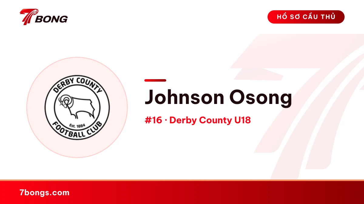 Johnson Osong — Derby County U21