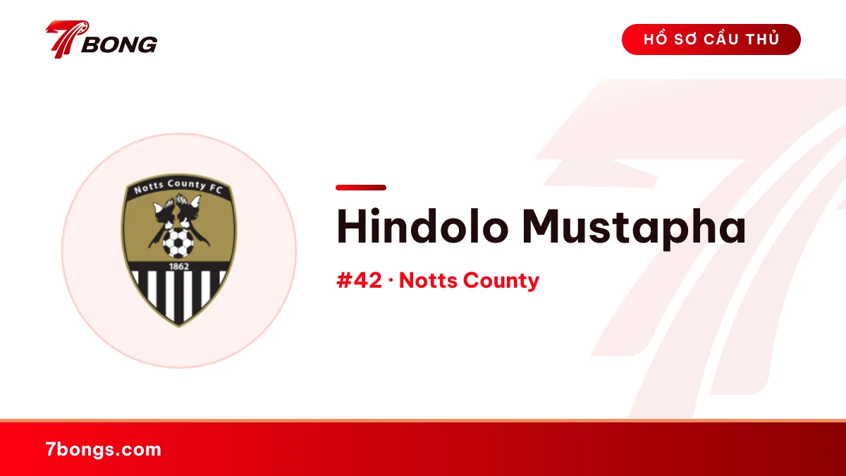 Hindolo Mustapha — Notts County