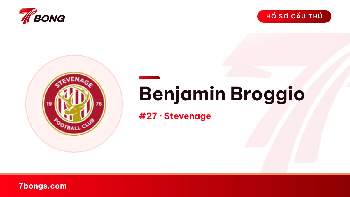 Benjamin Broggio — Stevenage