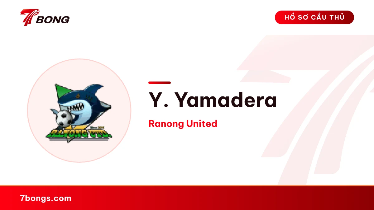 Y. Yamadera — Ranong United