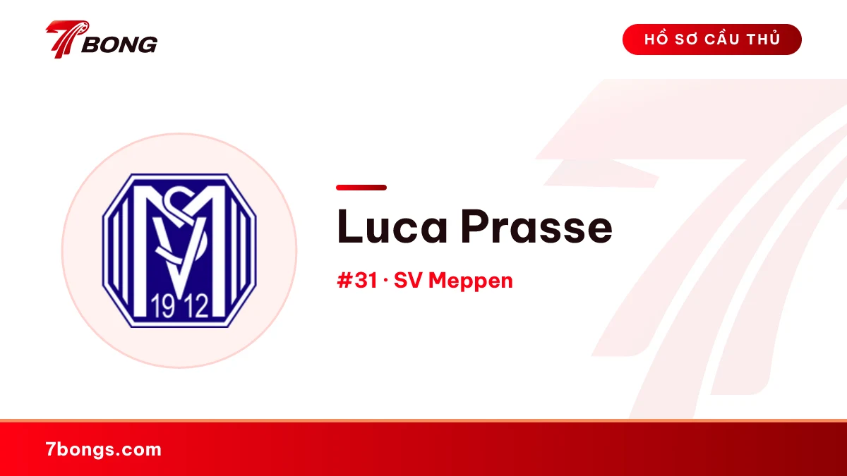 Luca Prasse — SV Meppen