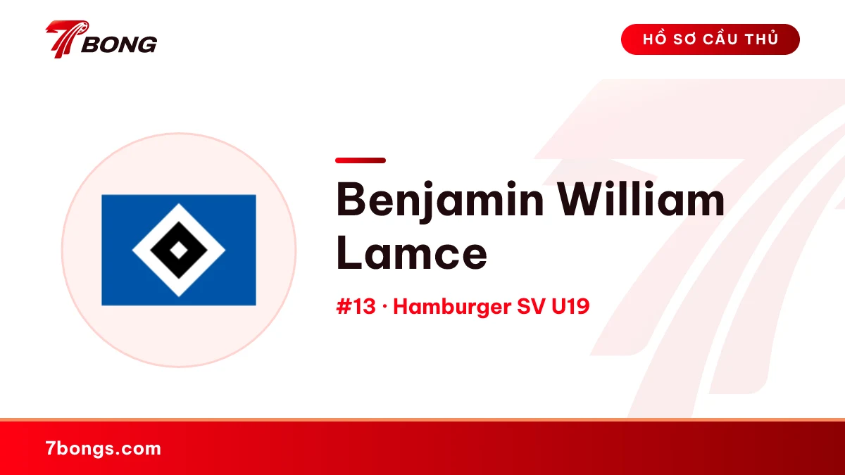Benjamin William Lamce — Hamburger SV II