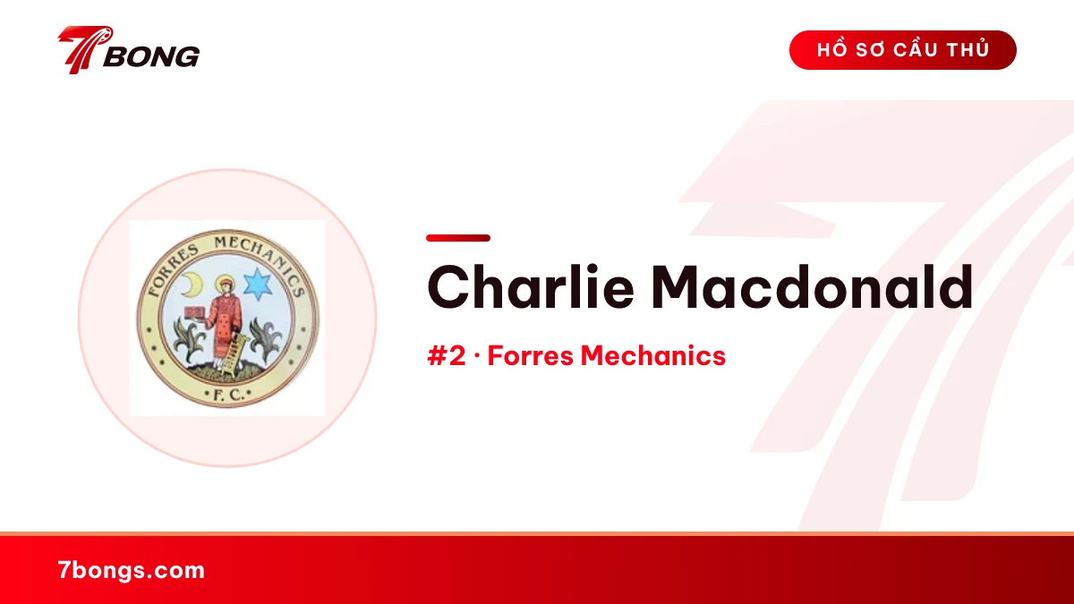 Charlie Macdonald — Forres Mechanics