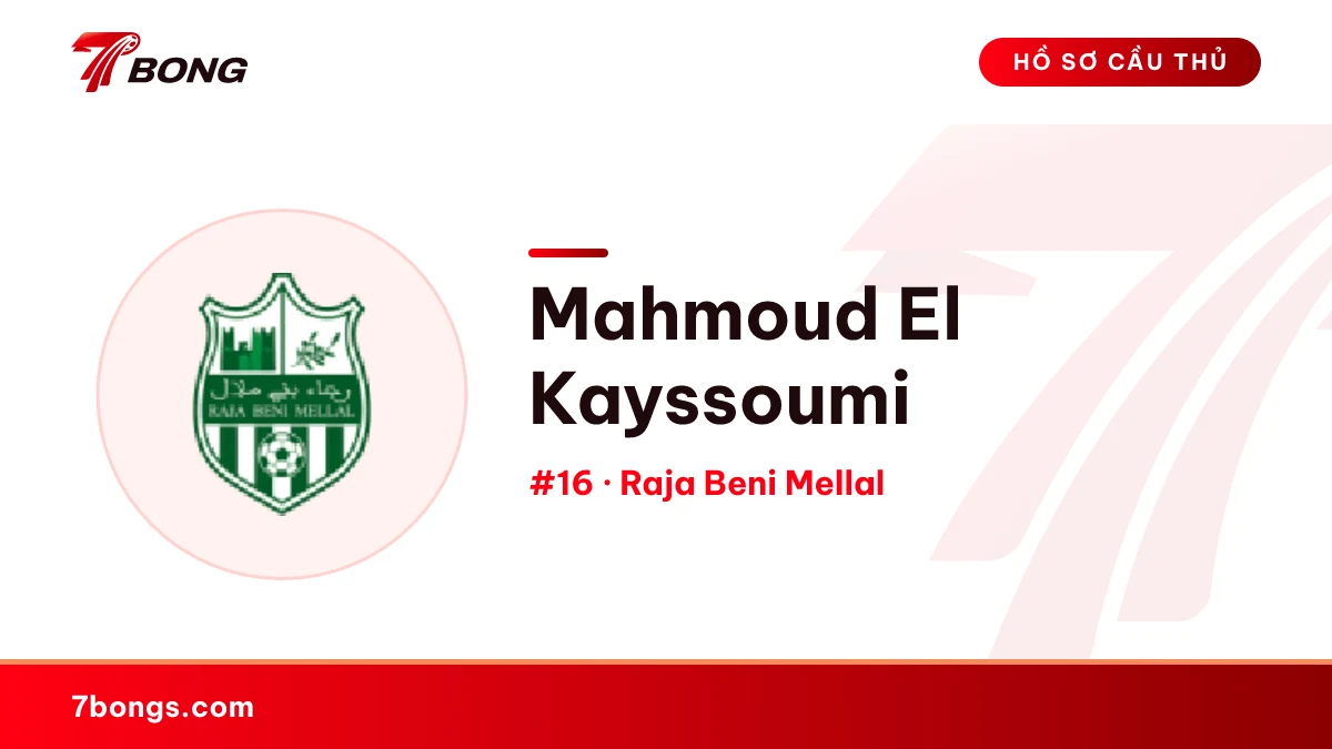 Mahmoud El Kayssoumi — Raja Beni Mellal
