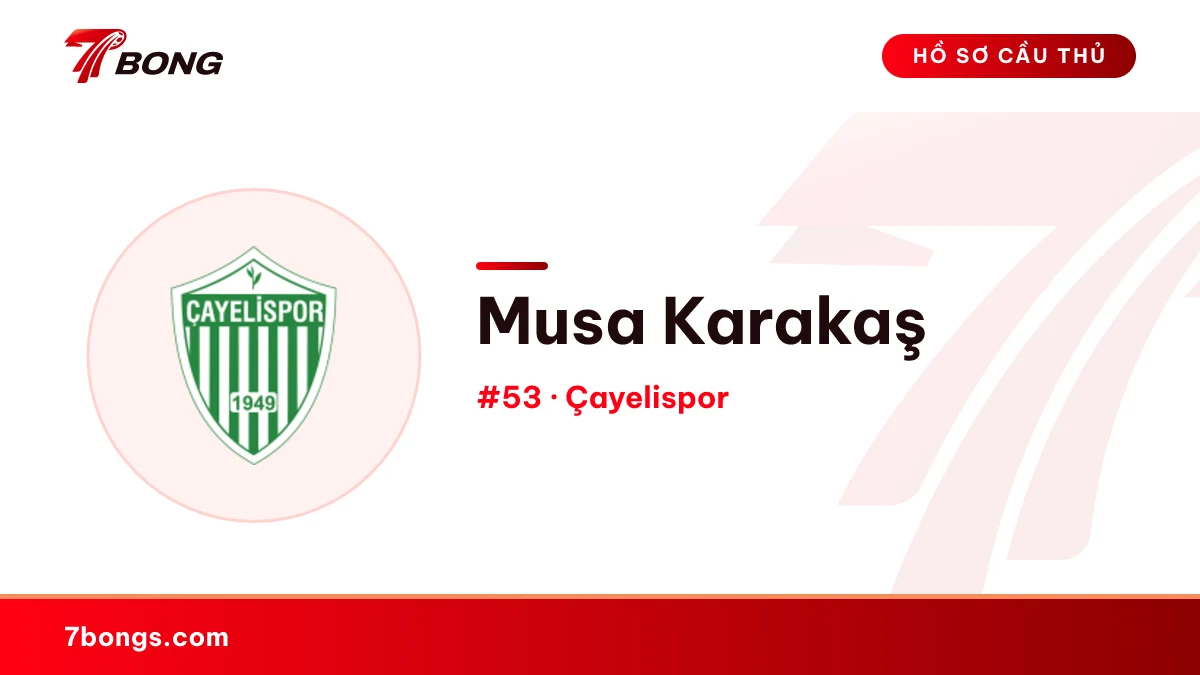 Musa Karakaş — Çayelispor