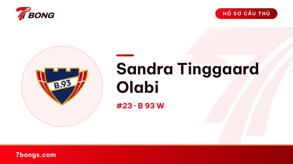 Sandra Tinggaard Olabi — B 93 W