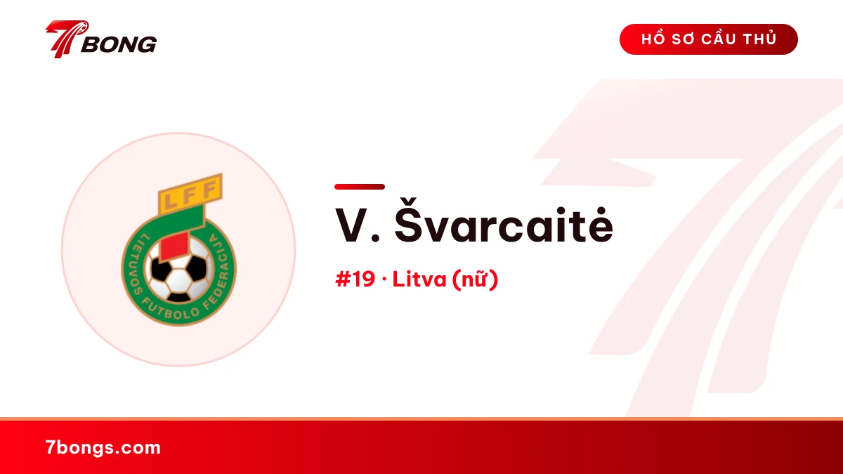 V. Švarcaitė — Litva (nữ)