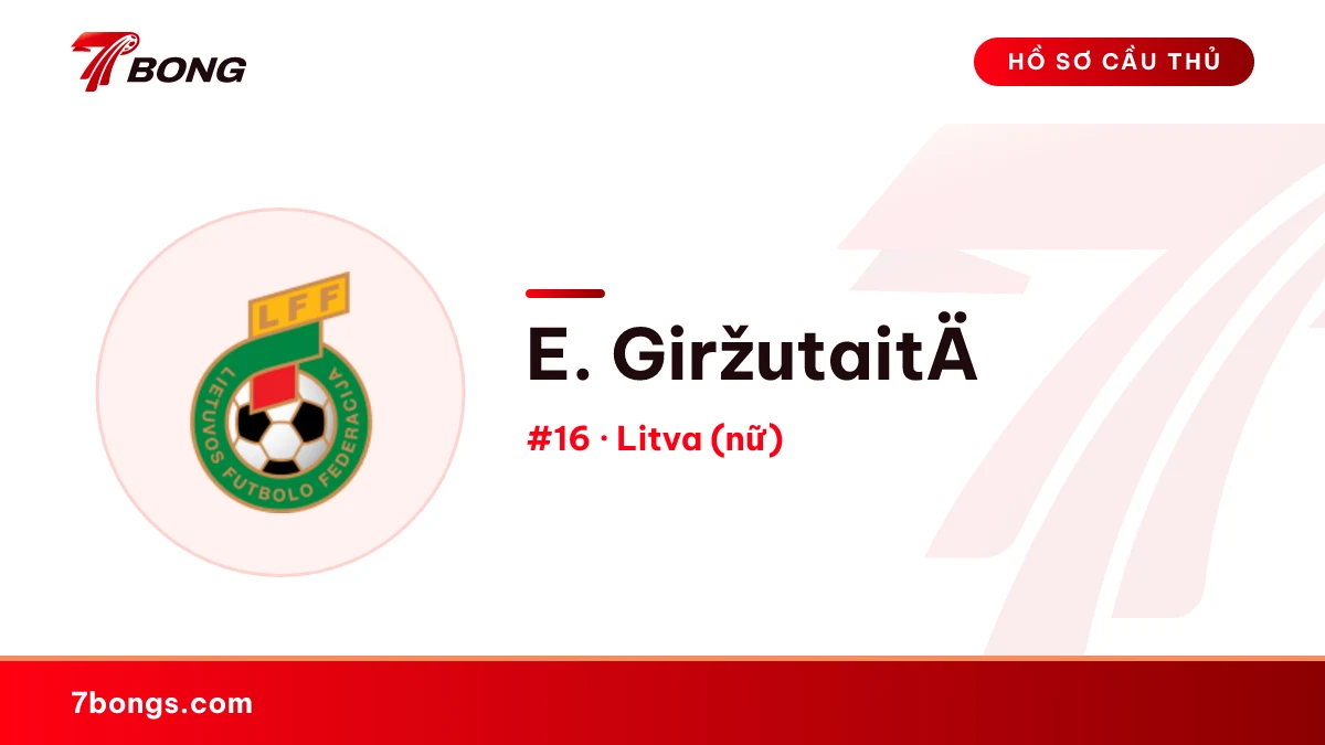 E. GiržutaitÄ — Litva (nữ)
