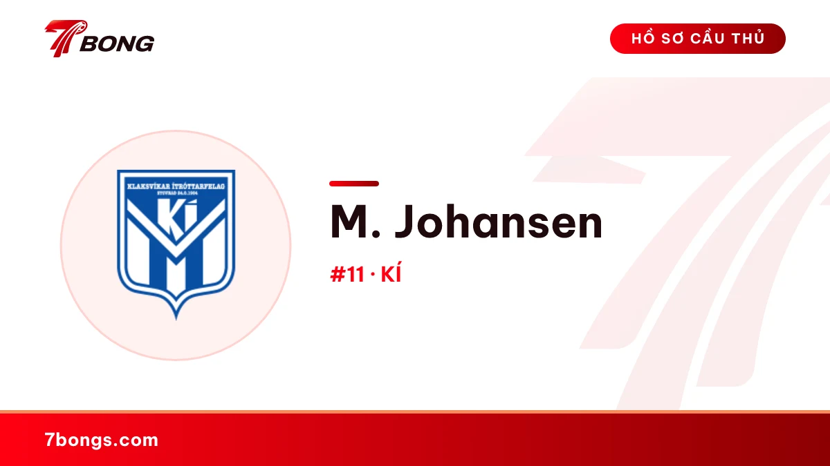 M. Johansen — KÍ