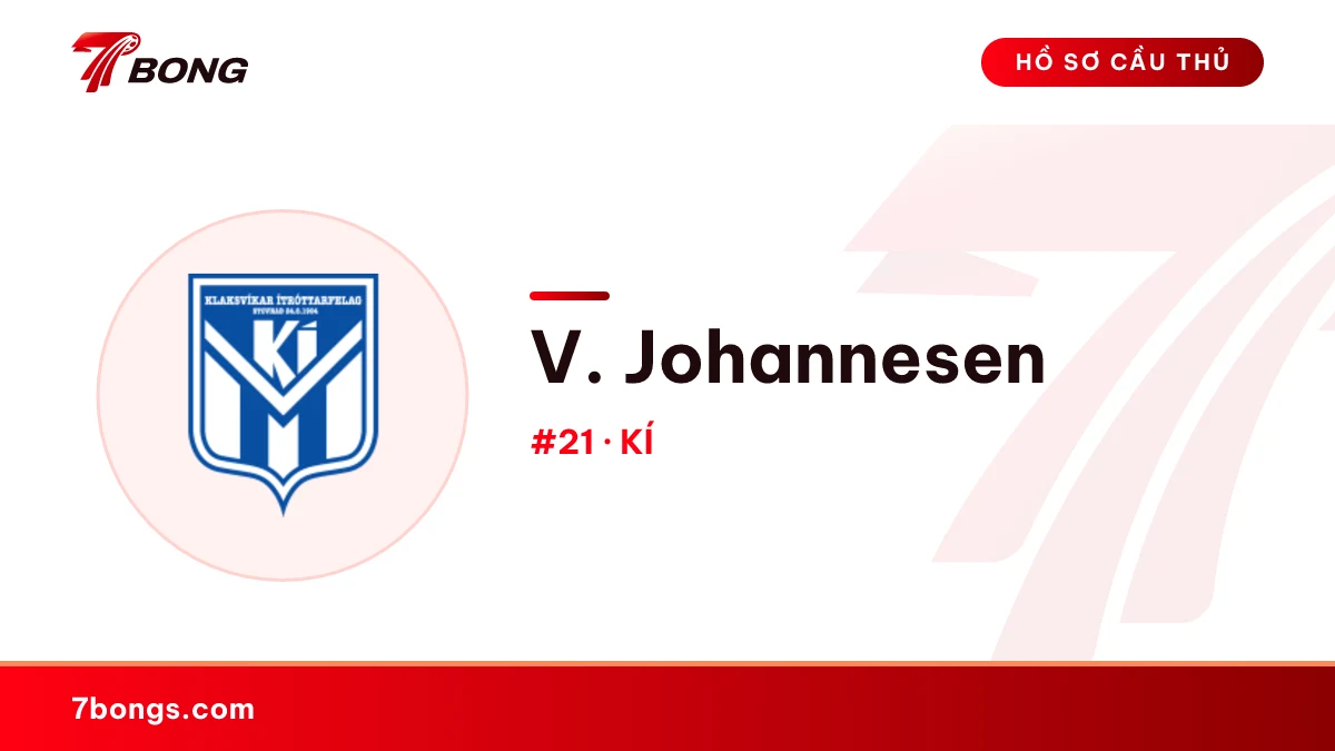 V. Johannesen — KÍ