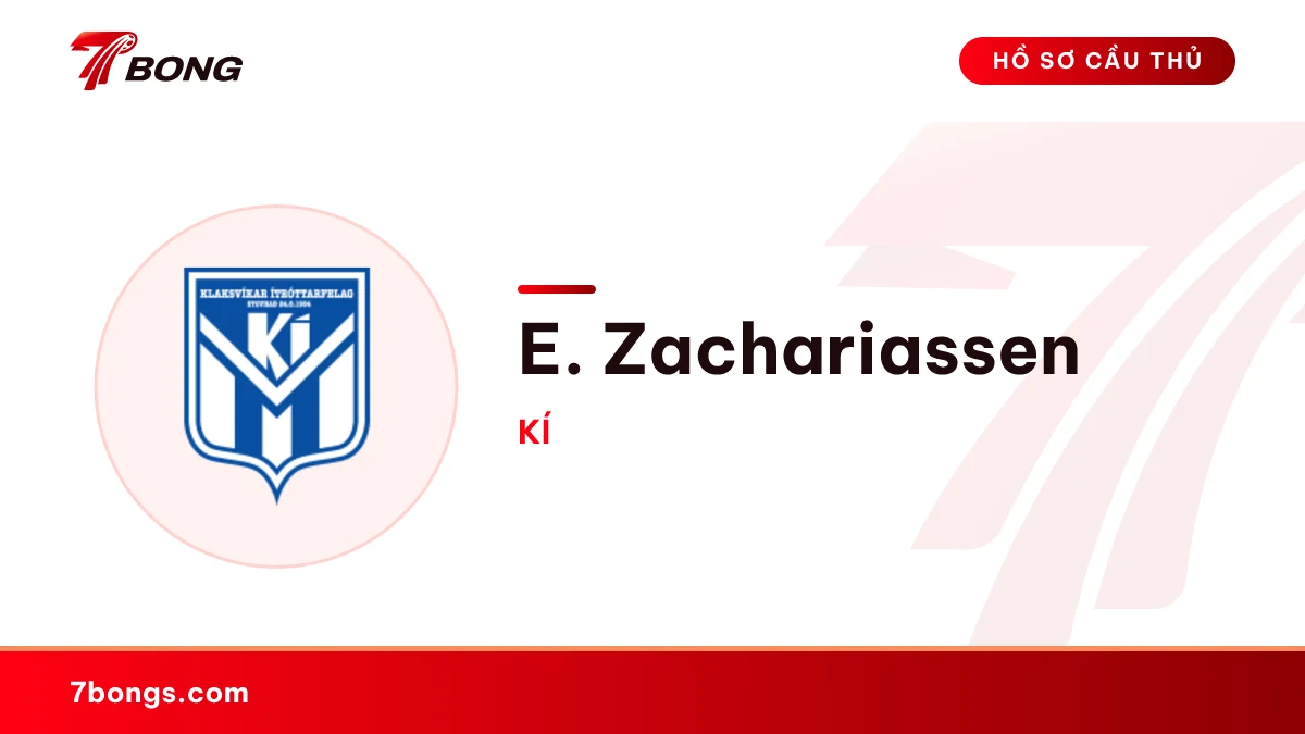 E. Zachariassen — KÍ