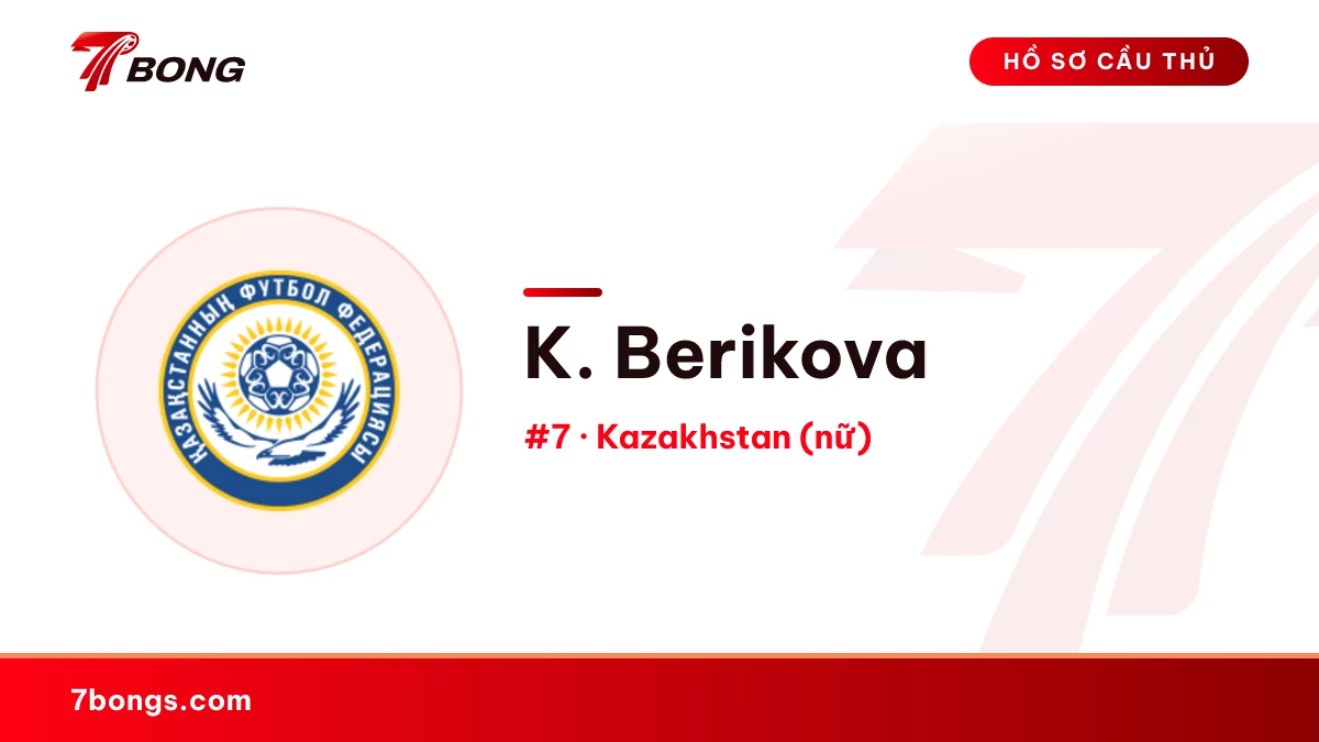 K. Berikova — Kazakhstan (nữ)