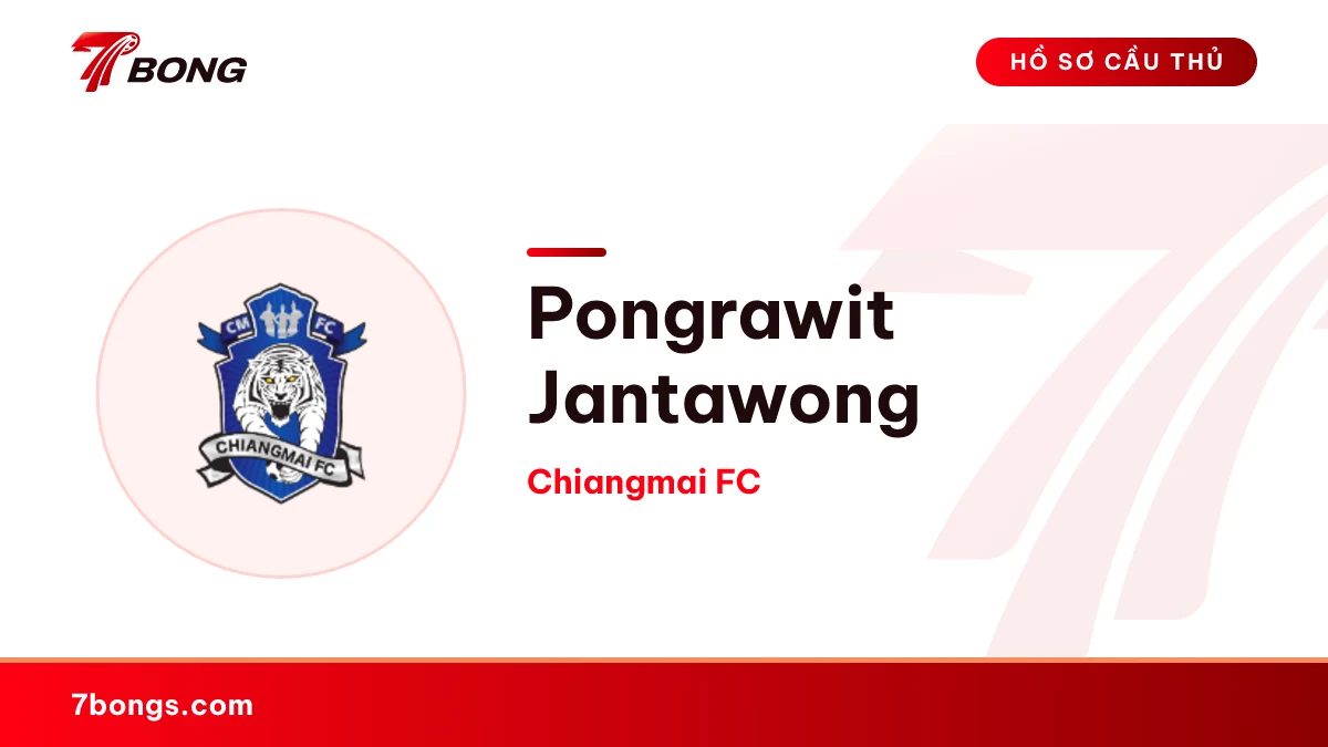 Pongrawit Jantawong — Chiangmai FC