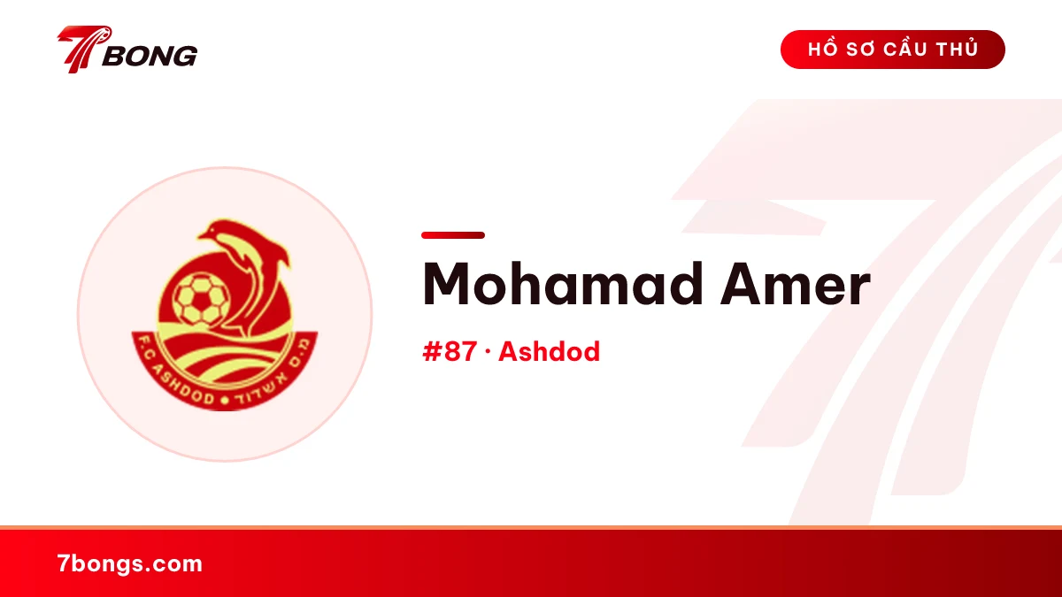 Mohamad Amer — Ashdod