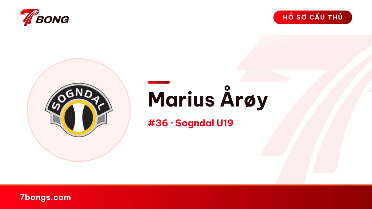 Marius Årøy — Sogndal U19
