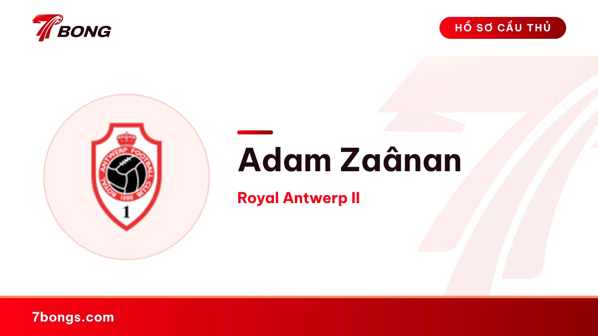 Adam Zaânan — Royal Antwerp II