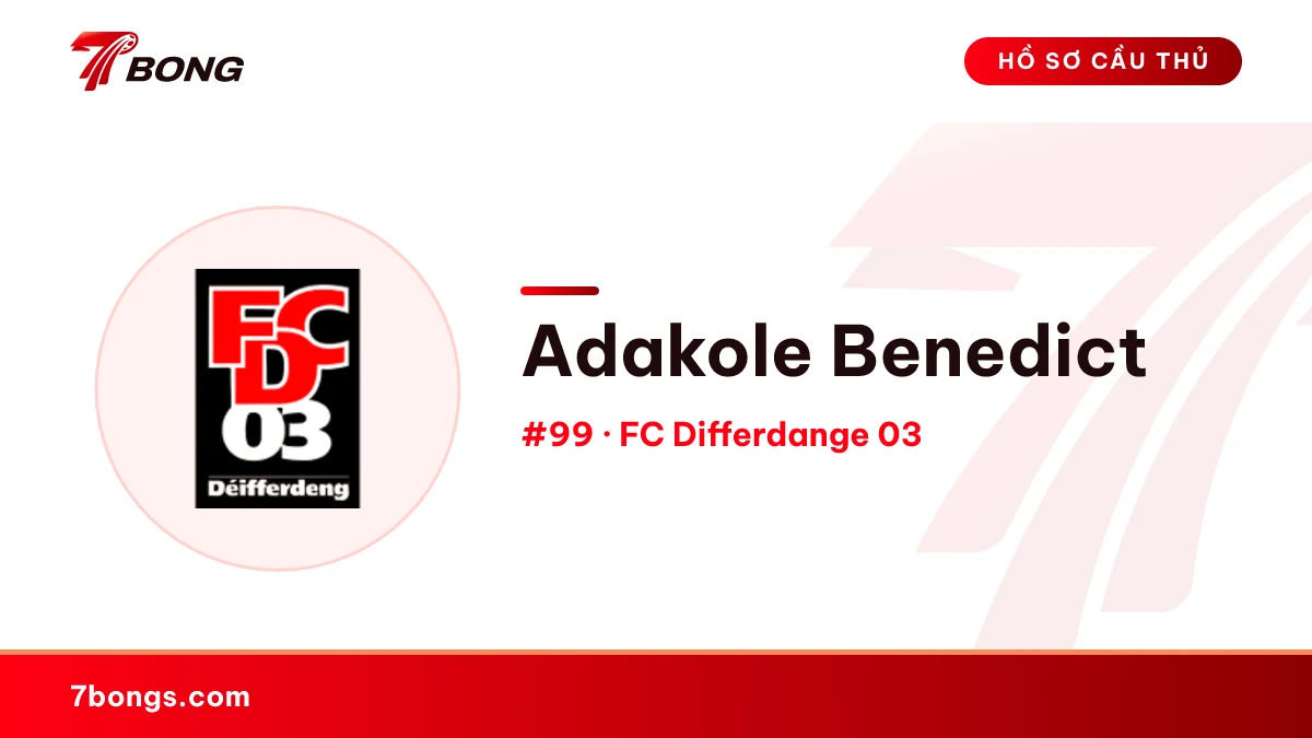 Adakole Benedict — FC Differdange 03