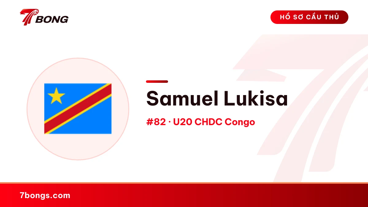 Samuel Lukisa — U20 CHDC Congo