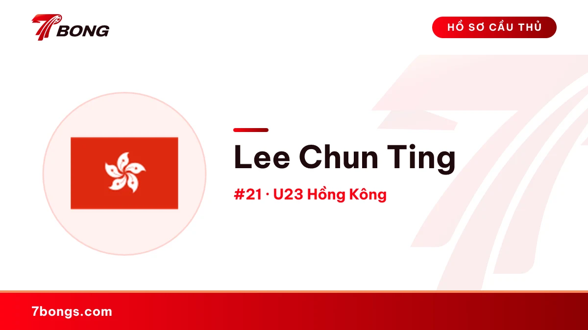 Lee Chun Ting — U23 Hồng Kông