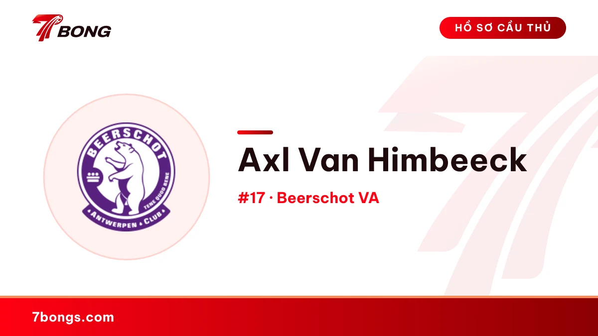 Axl Van Himbeeck — Beerschot VA