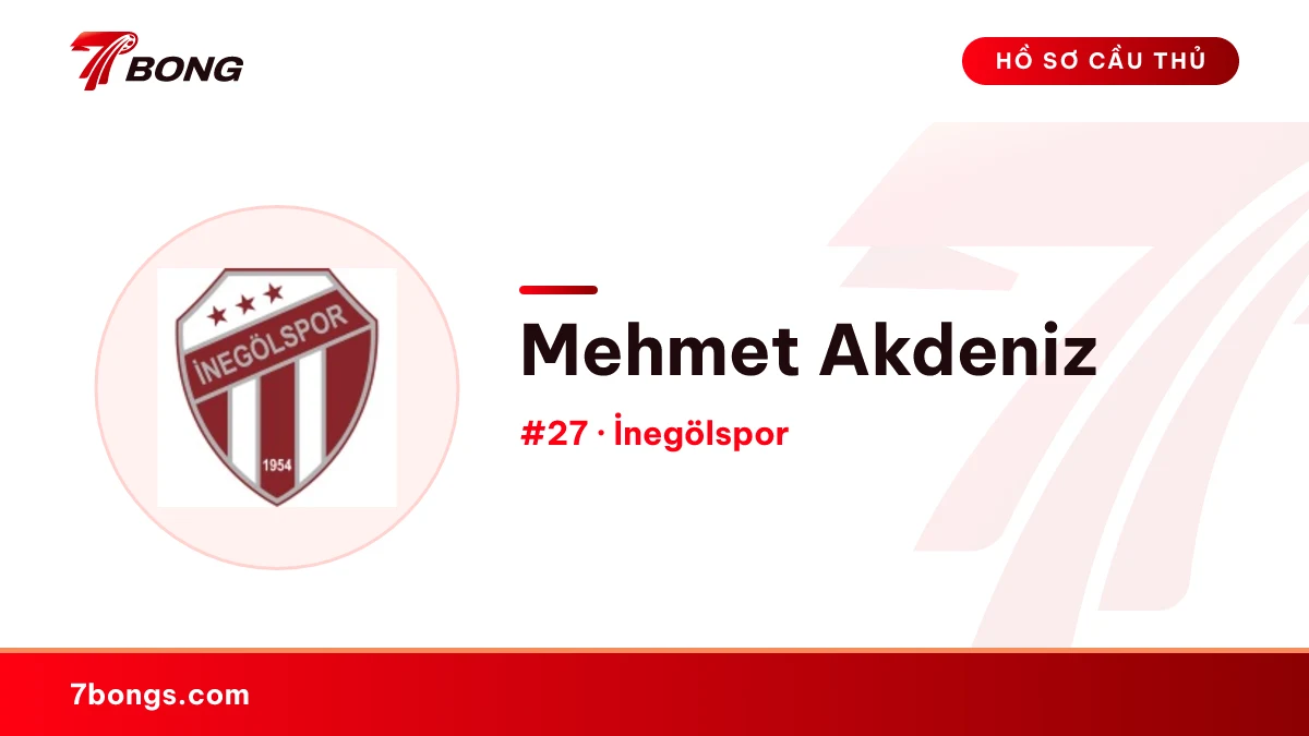 Mehmet Akdeniz — İnegölspor