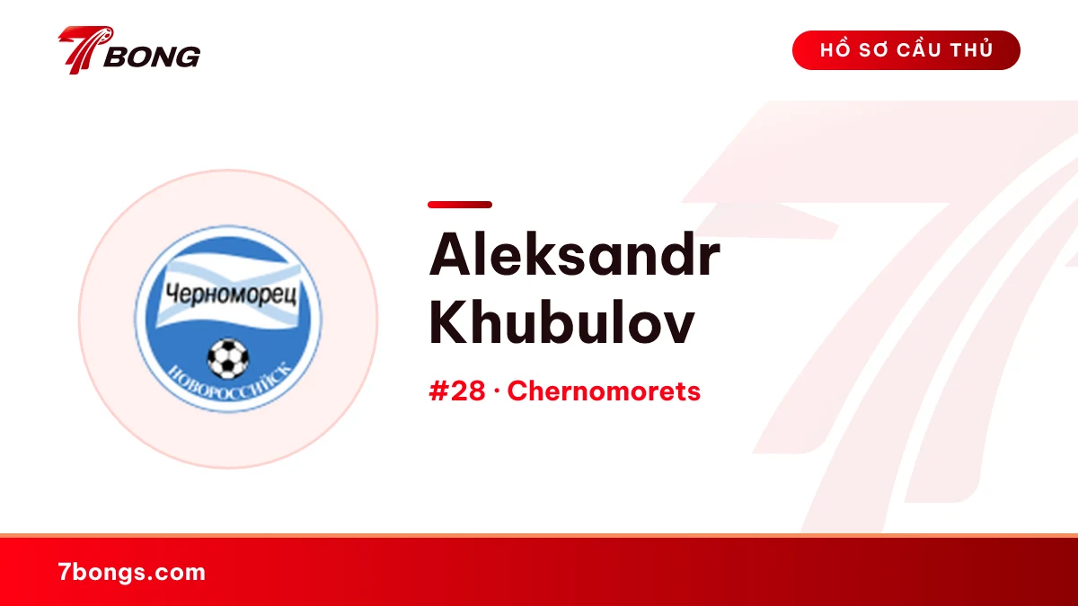 Aleksandr Khubulov — Chernomorets