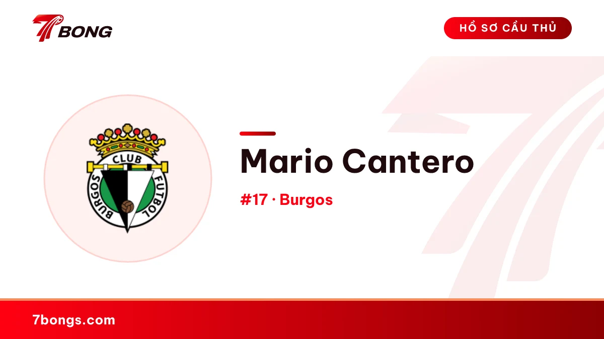 Mario Cantero — Burgos