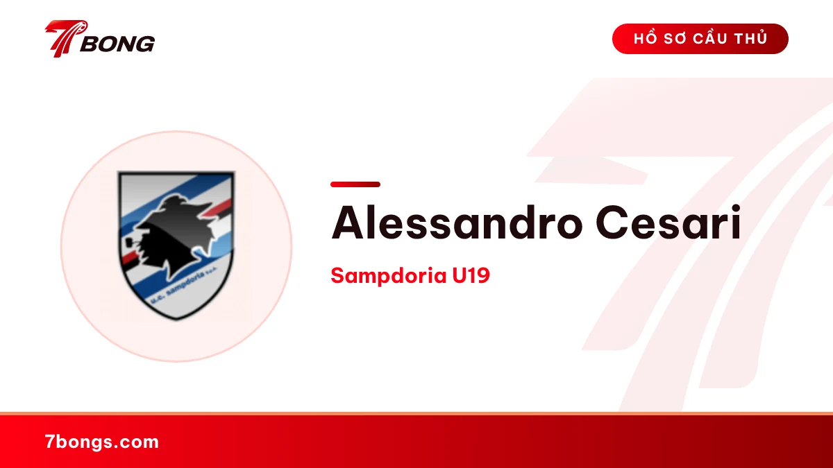 Alessandro Cesari — Sampdoria U19