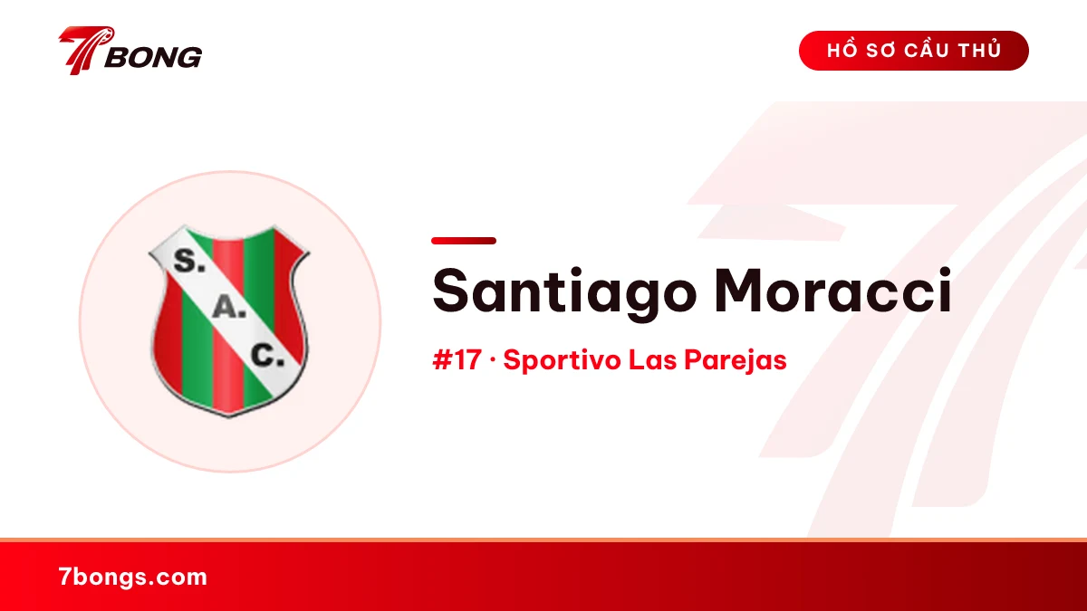 Santiago Moracci — Sportivo Las Parejas