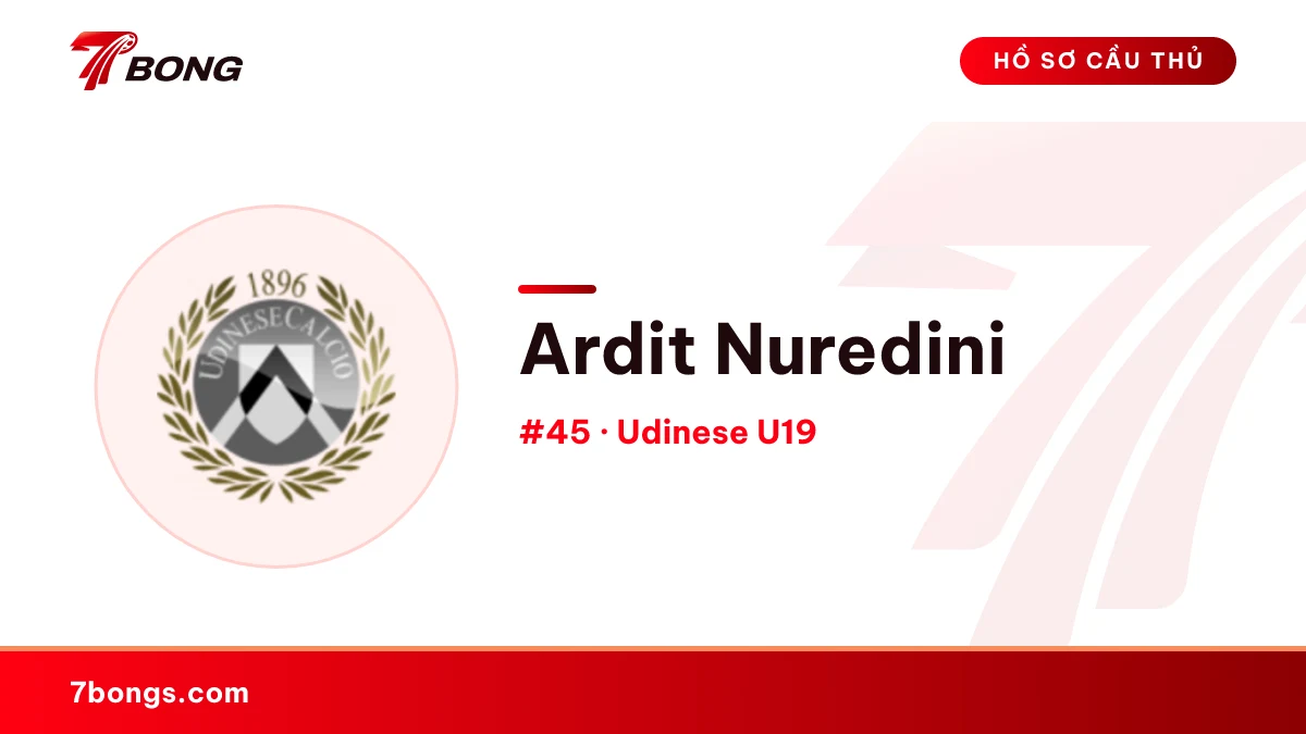 Ardit Nuredini — Udinese U19