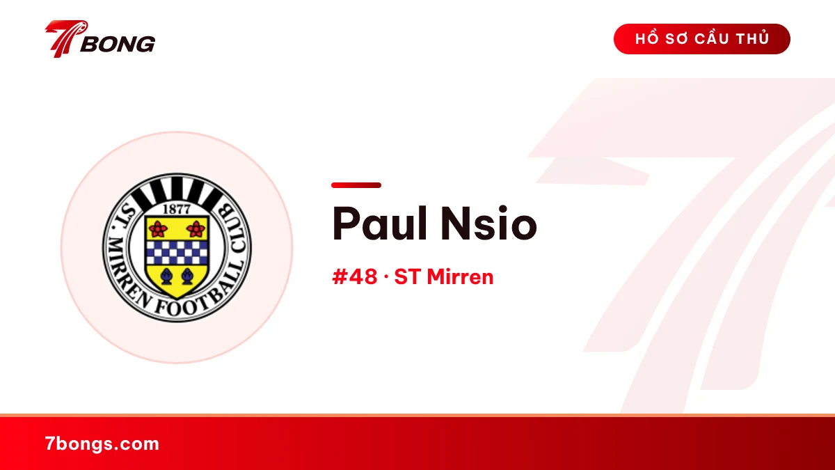Paul Nsio — ST Mirren