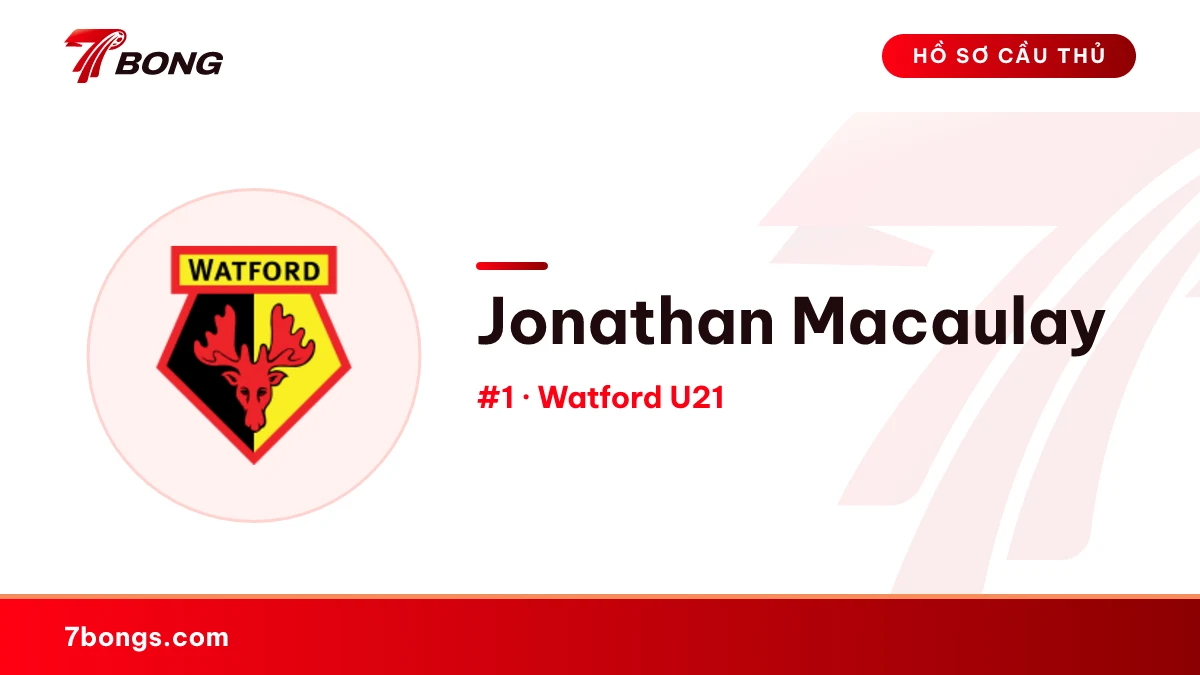 Jonathan Macaulay — Watford U21