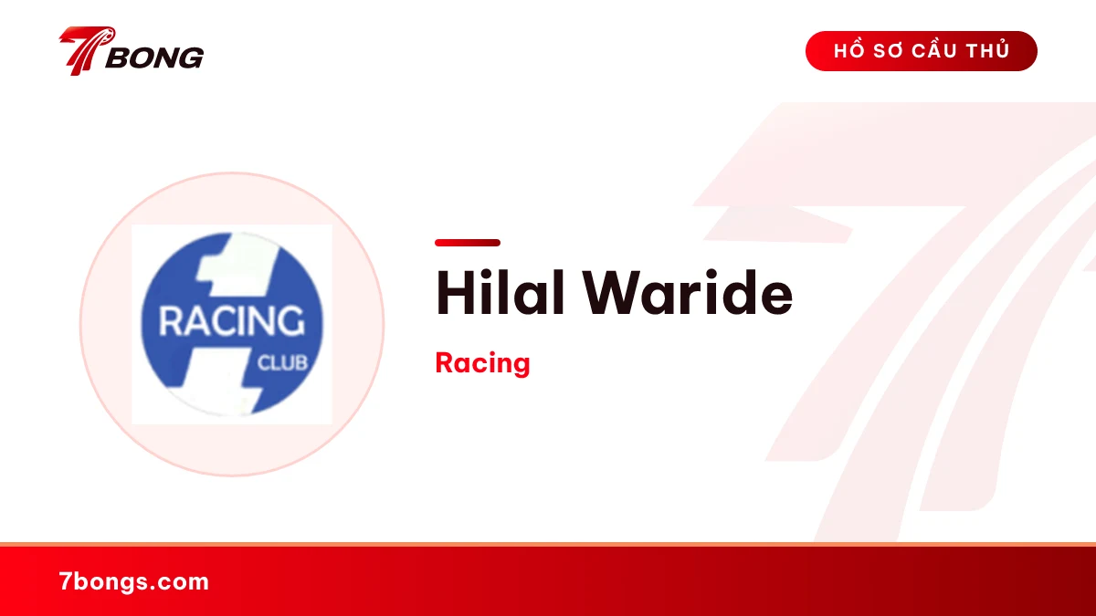Hilal Waride — Racing