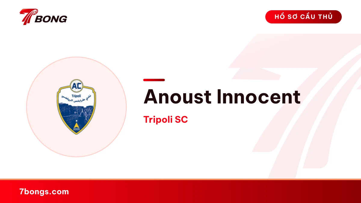Anoust Innocent — Tripoli SC
