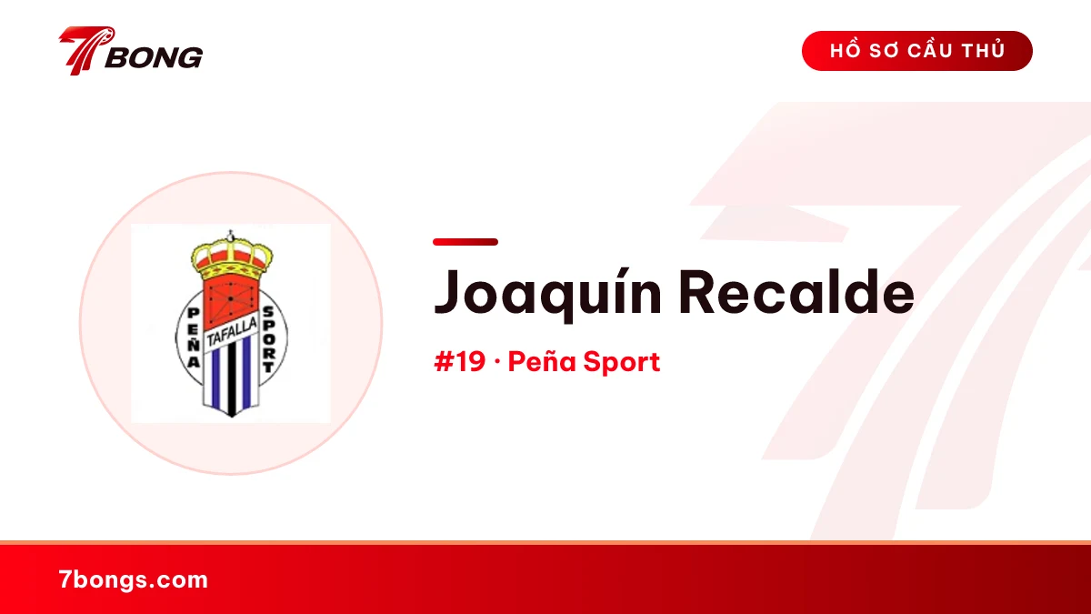 Joaquín Recalde — Peña Sport