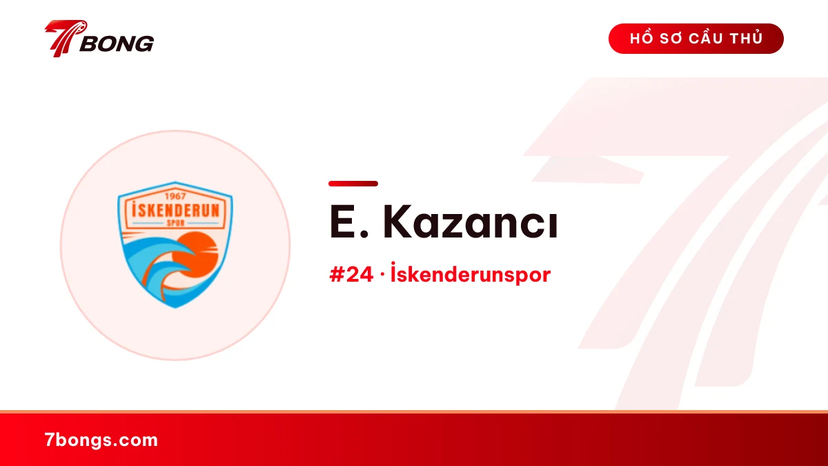 E. Kazancı — İskenderunspor