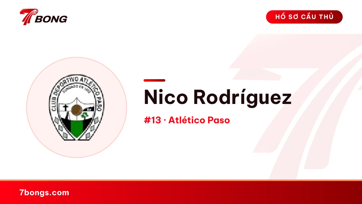 Nico Rodríguez — Atlético Paso