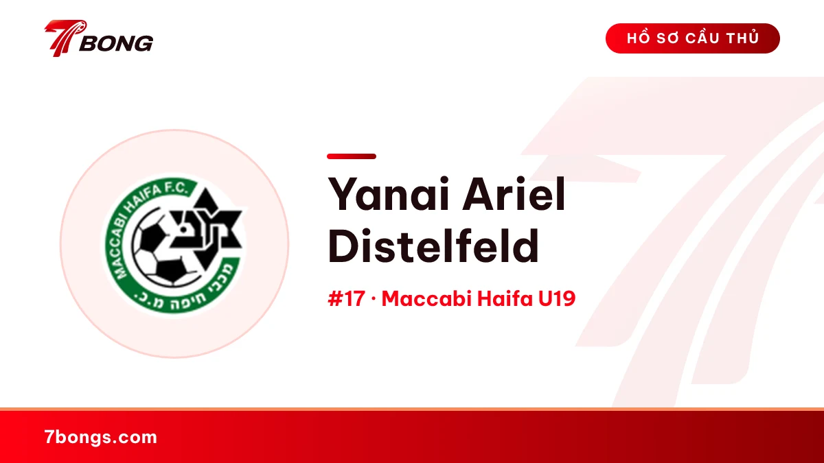 Yanai Ariel Distelfeld — Maccabi Haifa U19