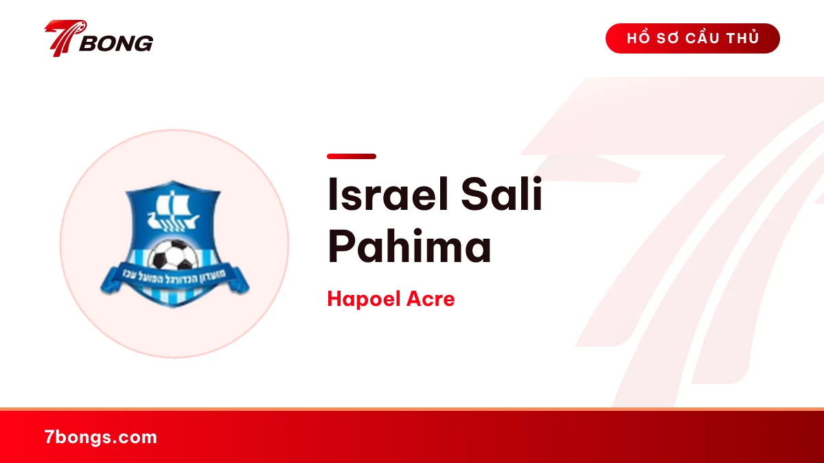 Israel Sali Pahima — Hapoel Acre