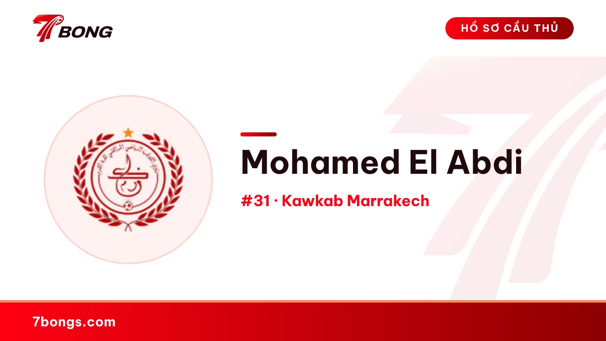Mohamed El Abdi — Kawkab Marrakech