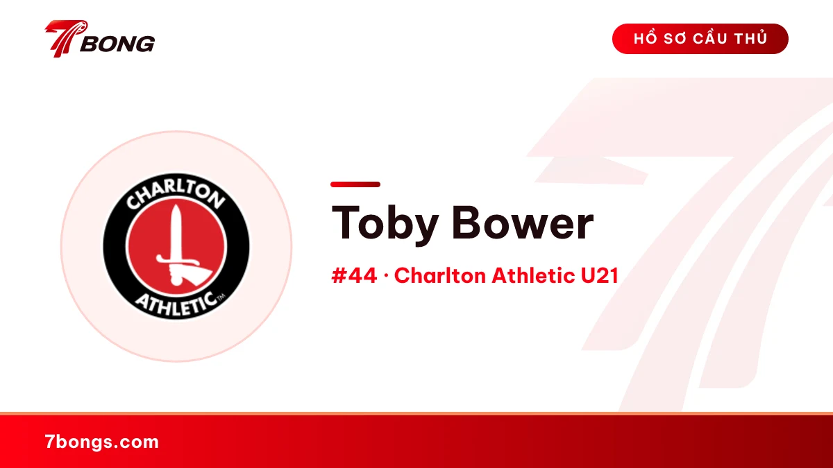 Toby Bower — Charlton Athletic U21
