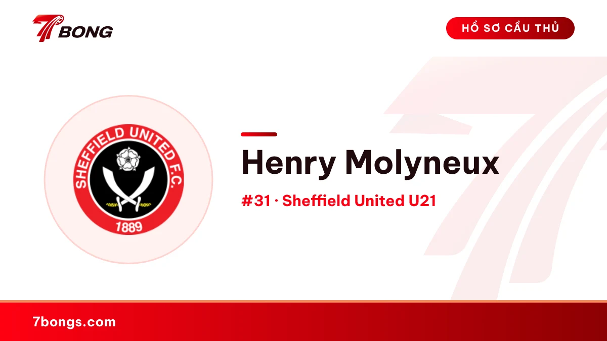 Henry Molyneux — Sheffield United U21