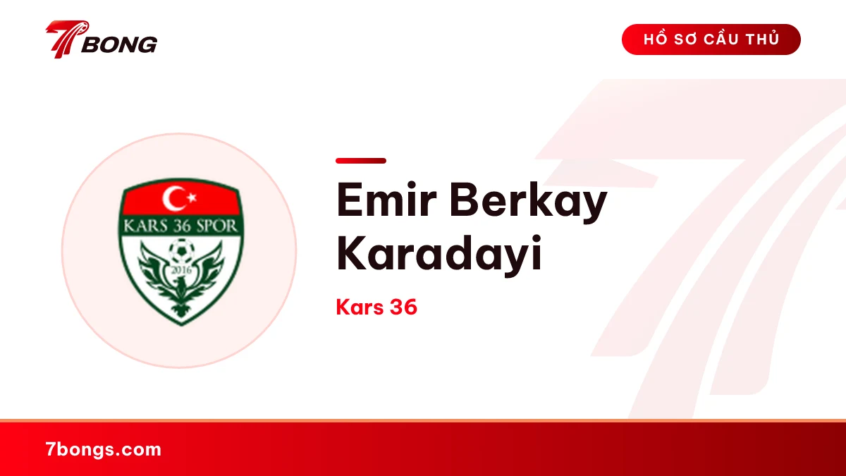 Emir Berkay Karadayi — Kars 36