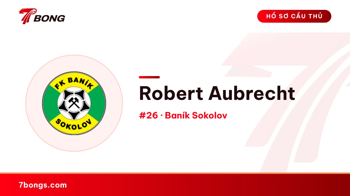 Robert Aubrecht — Baník Sokolov