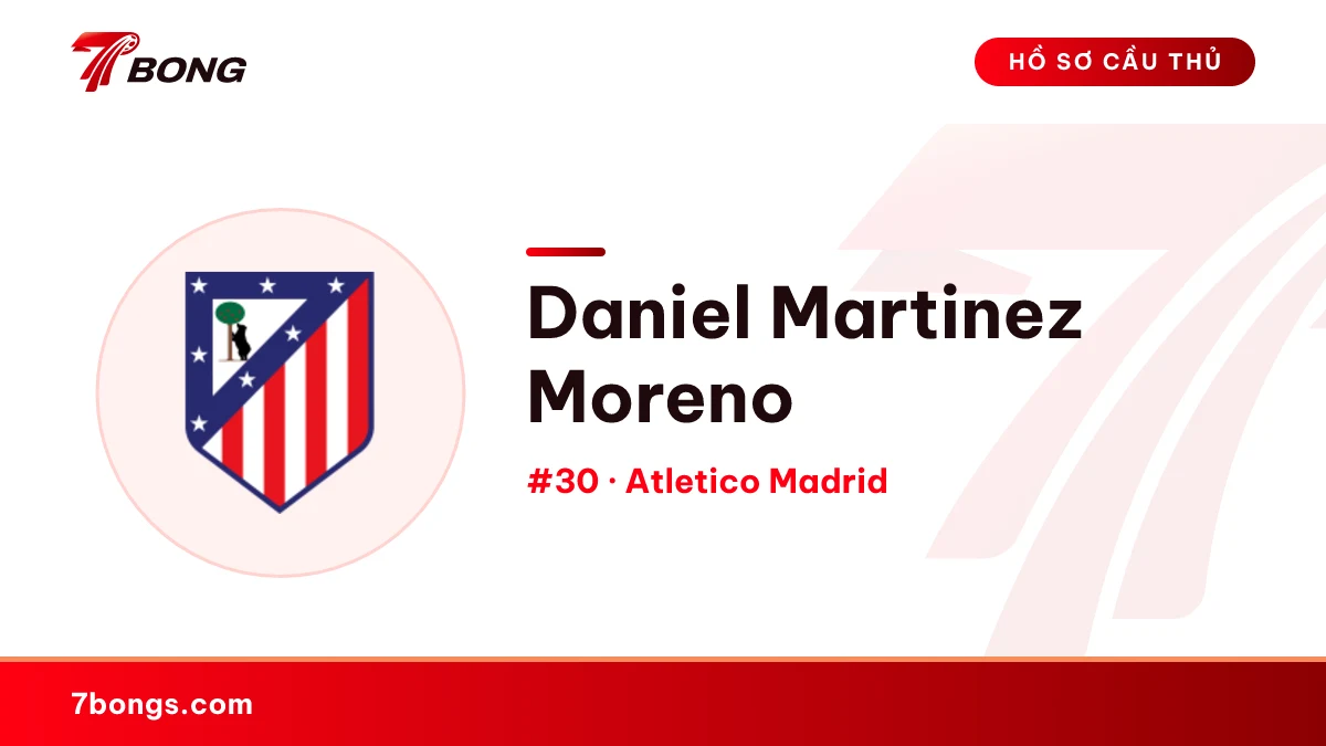 Daniel Martinez Moreno — Atletico Madrid
