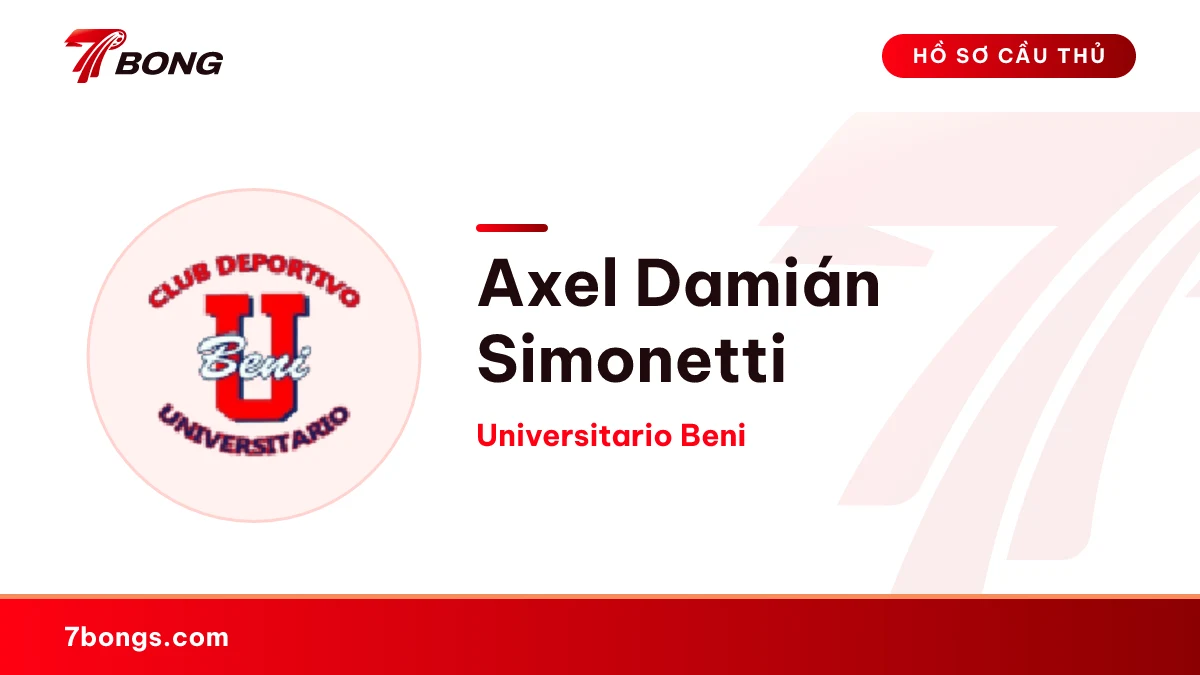 Axel Damián Simonetti — Universitario Beni