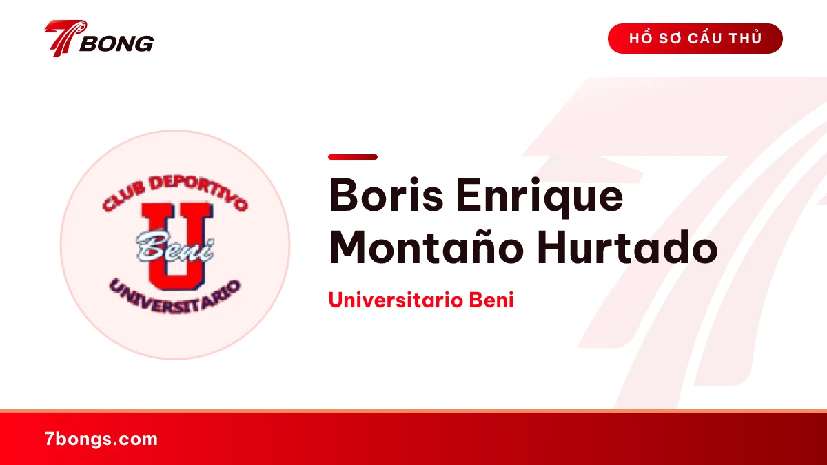 Boris Enrique Montaño Hurtado — Universitario Beni