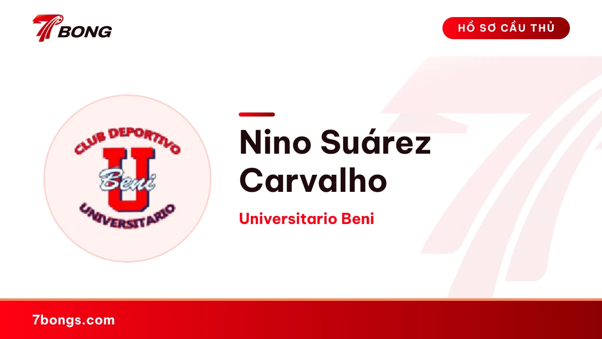 Nino Suárez Carvalho — Universitario Beni