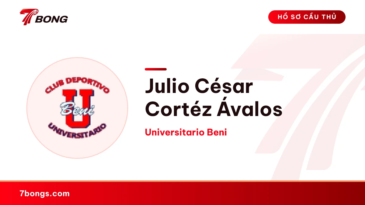 Julio César Cortéz Ávalos — Universitario Beni