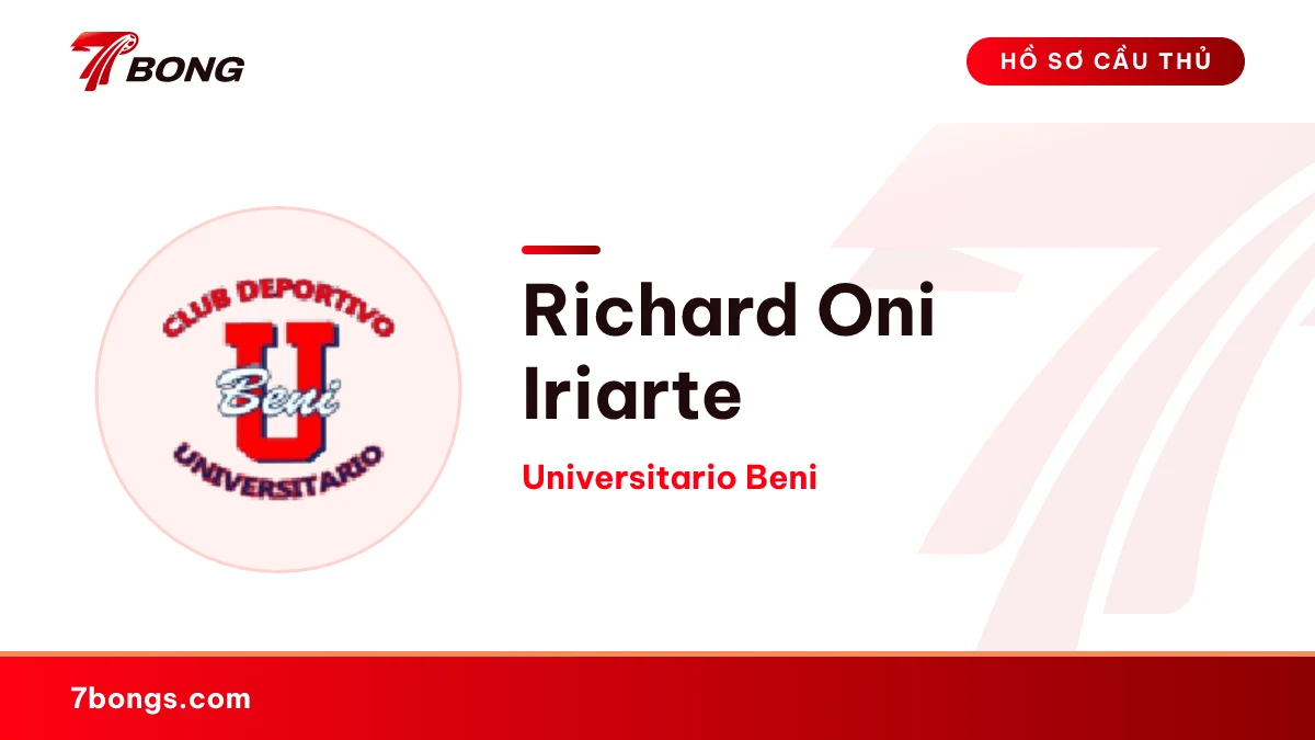 Richard Oni Iriarte — Universitario Beni